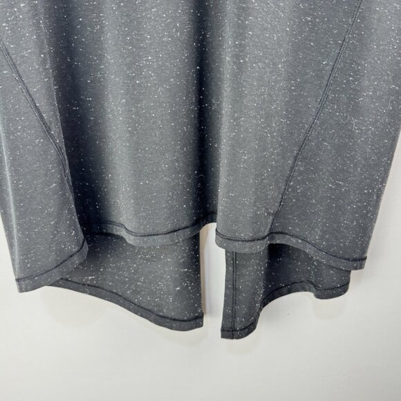 Lululemon Part Ways Tee Speckled Black / White Size 8 - Picture 11 of 15